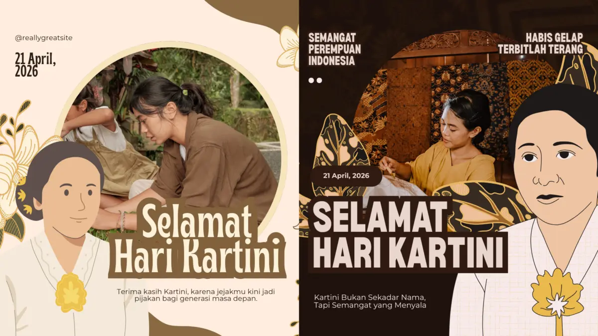 20 Twibbon Hari Kartini 2026 Gratis, Siap Dibagikan di Media Sosial
