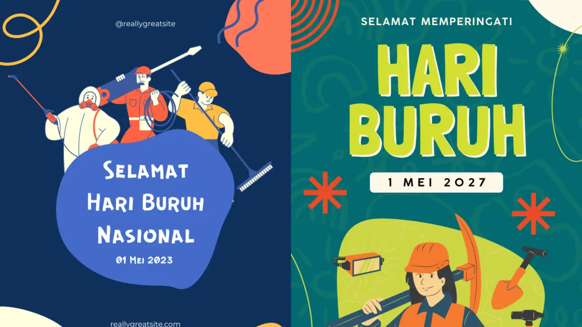 Poster Hari Buruh 2026