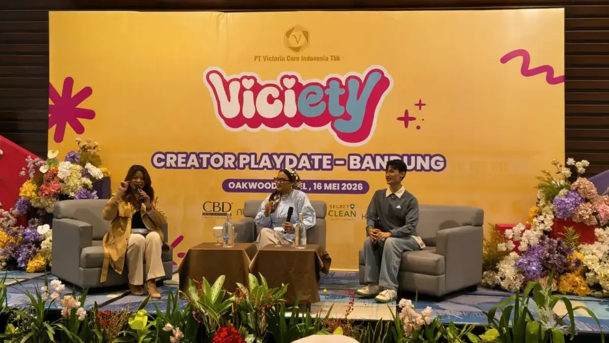 Creator Playdate Vici Society Ramaikan Bandung, Ratusan Kreator Konten Belajar Bangun Personal Branding Rilis