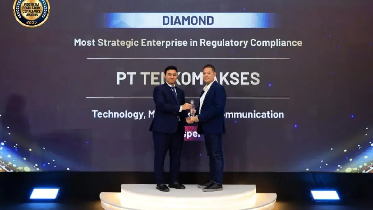 Telkom Akses Raih Penghargaan IRCA 2026 atas Komitmen Tata Kelola dan Kepatuhan Regulasi  