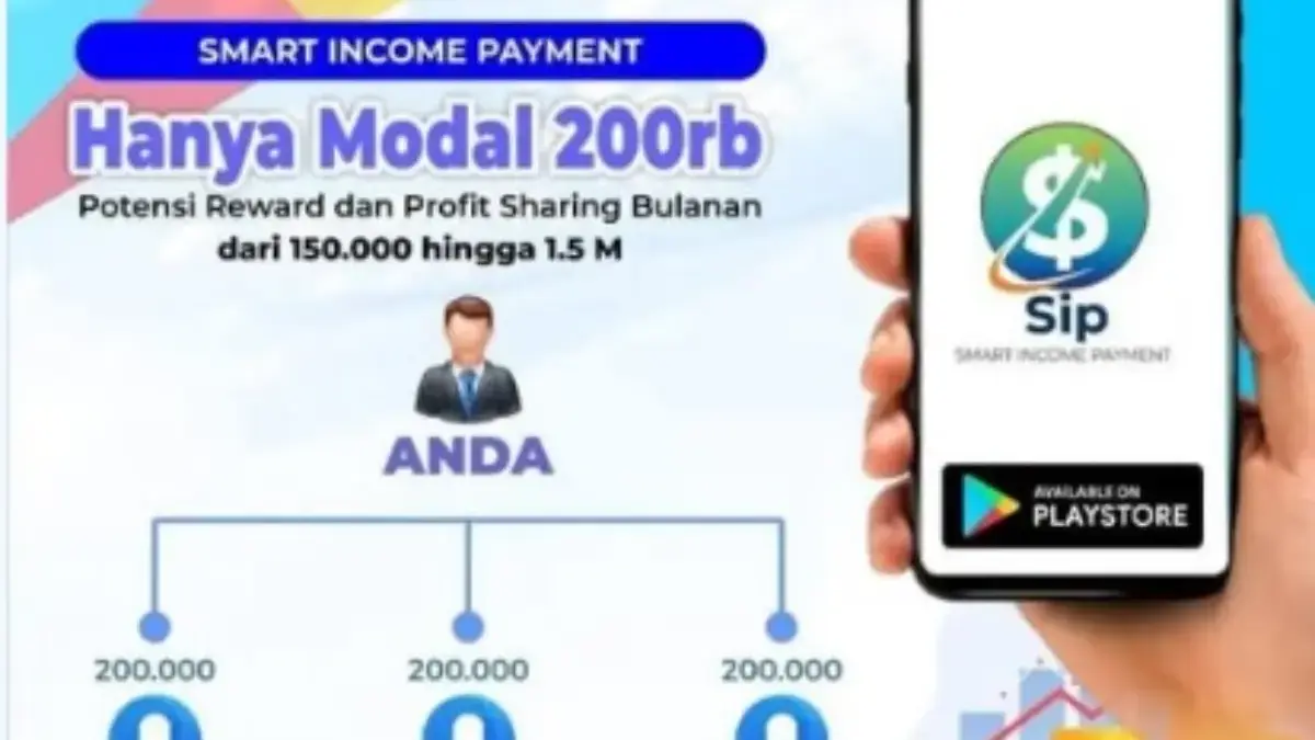 Aplikasi SIP Payment yang janjikan keuntungan besar bagi anggotanya.