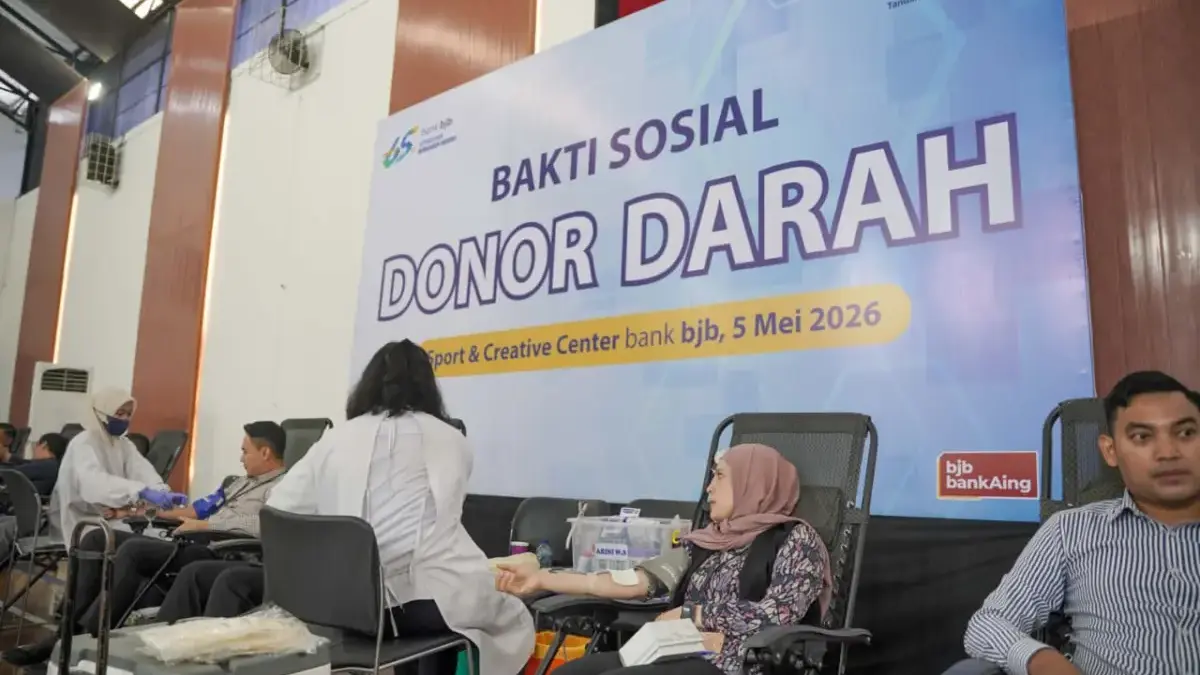 Sambut HUT ke-65, bank bjb Laksanakan Donor Darah sebagai Bentuk Kepedulian Sosial