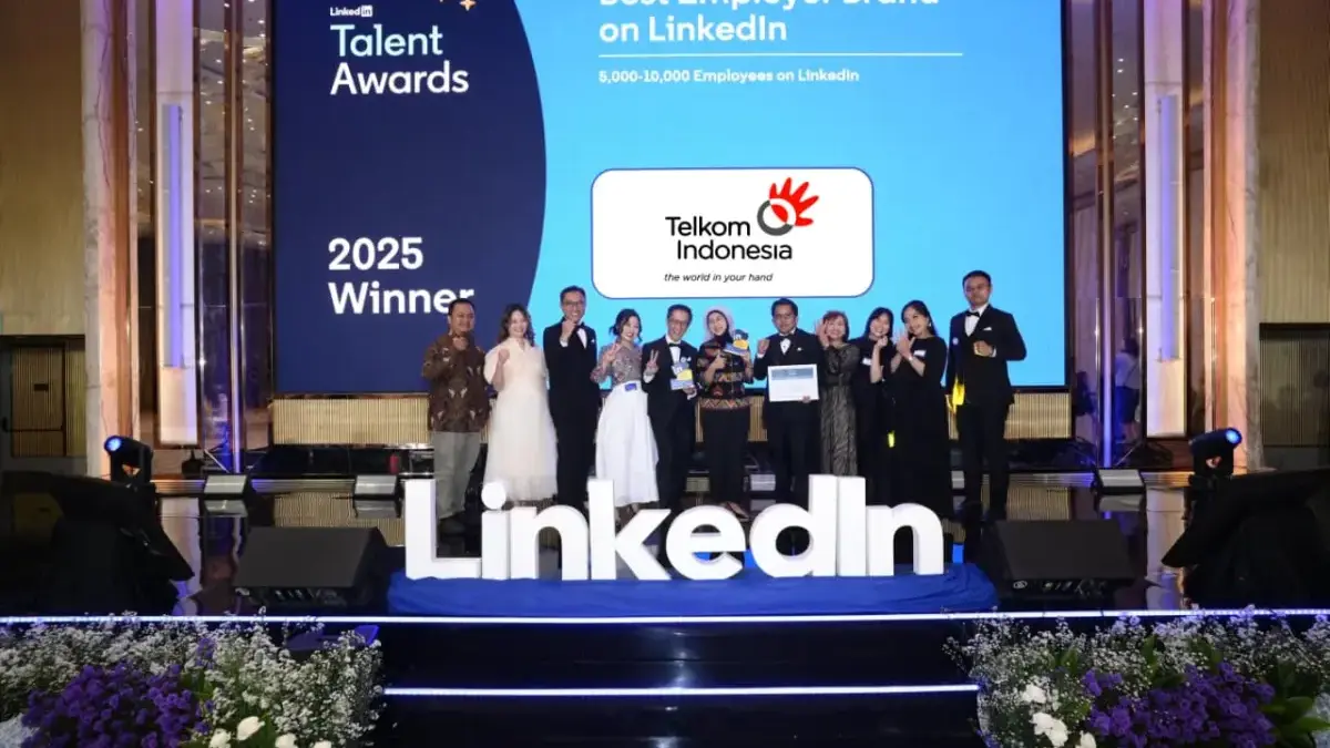 TelkomGroup Bersinar di LinkedIn Talent Awards 2025
