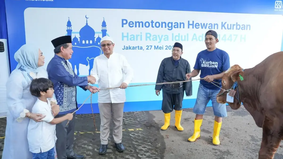 BRI Group Distribusikan lebih dari 5.000 Hewan Kurban di Berbagai Daerah di Indonesia BRI Berkurban