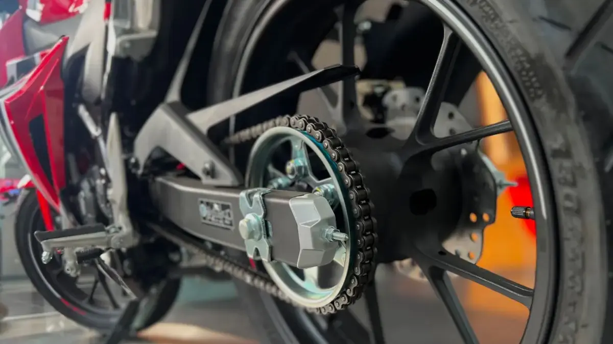 Ilustrasi rantai motor
