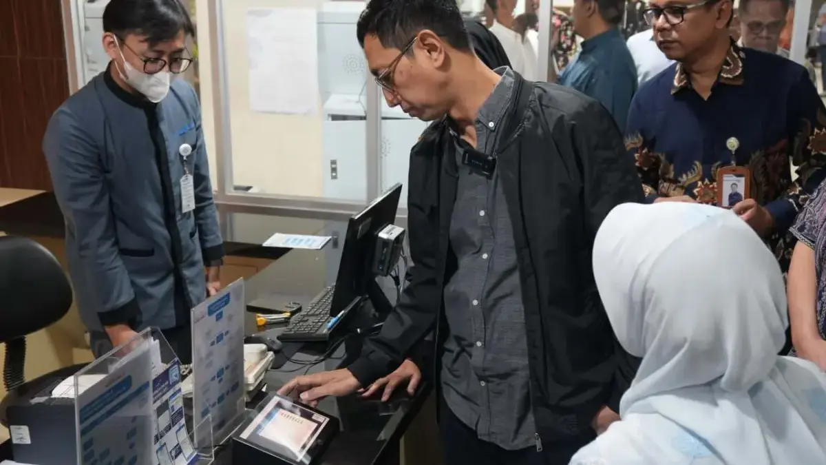 Direktur TI Tinjau Pemanfaatan Teknologi BPJS Kesehatan di Bandung