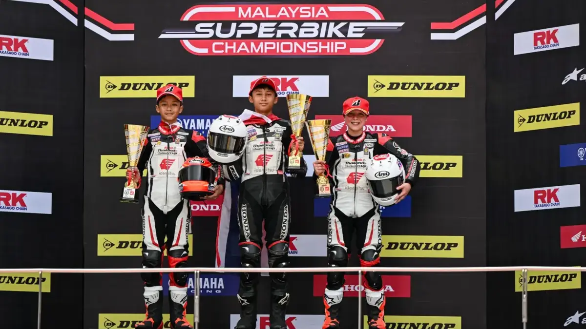 Pebalap Muda Astra Honda Melesat Raih Double Podium IHTTC 2026 Sepang Bintang Abimanyu