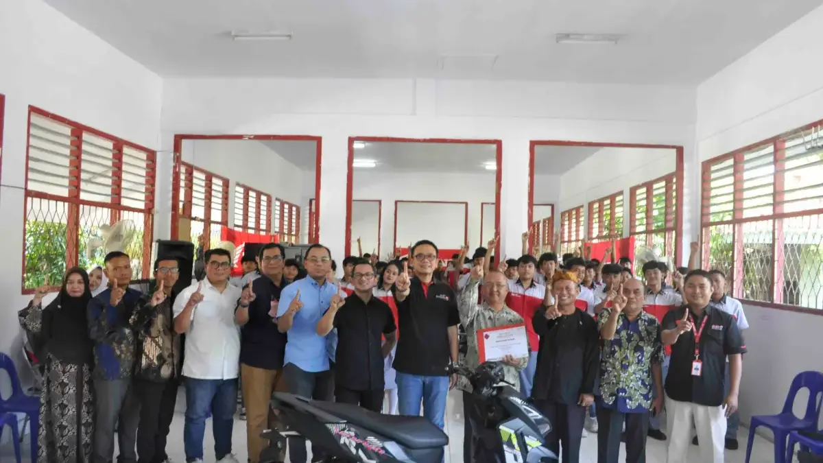 Astra Honda Berbagi Ilmu bersama SMK PANDU 2 Bogor