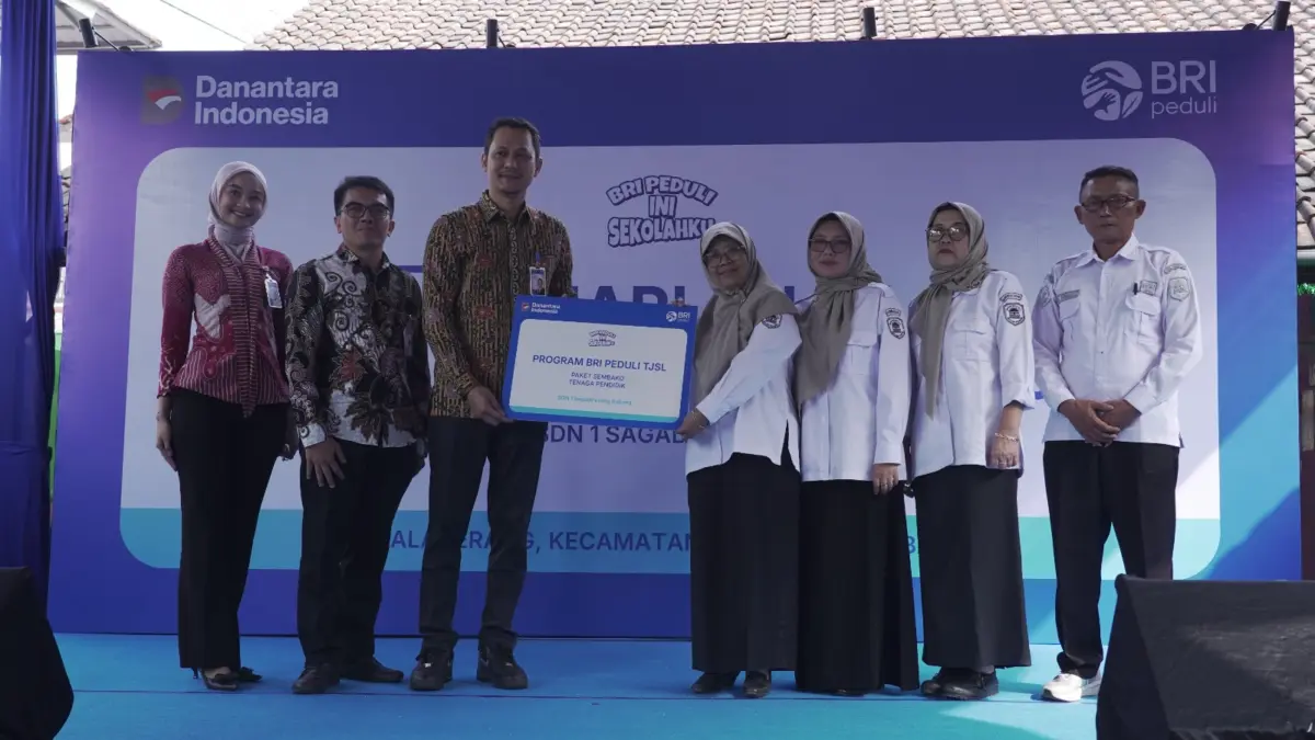 Hari Anak Nasional 2026, BRI Peduli Hadirkan Bantuan Pendidikan di SDN Sagalaherang 1