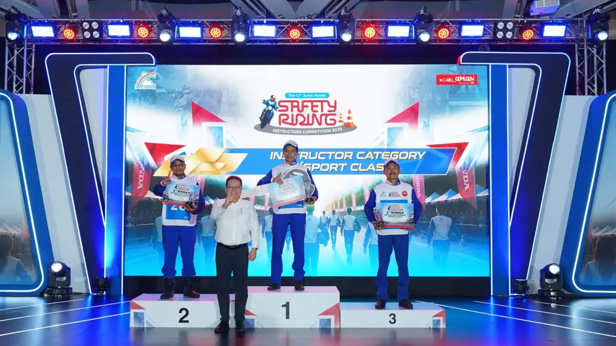 The 17th Astra Honda Safety Riding Instructors Competition (AHSRIC) 2026.