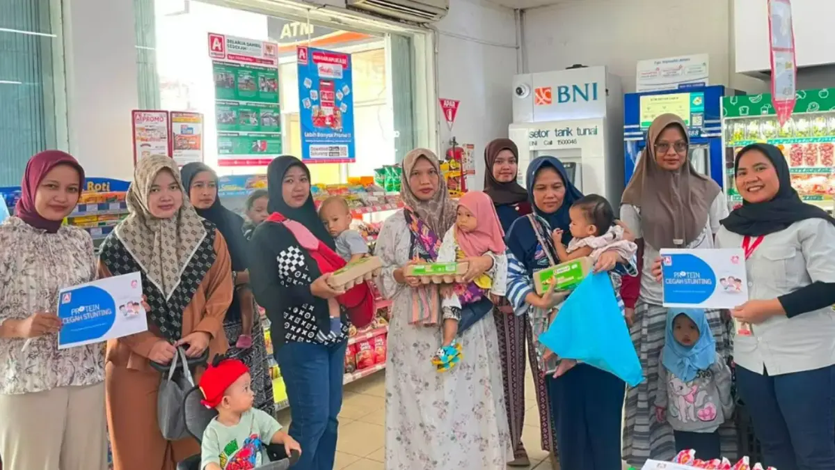 Komitmen Cegah Stunting Berlanjut, Alfamidi Salurkan 6.000 Telur Dukung Gizi Balita