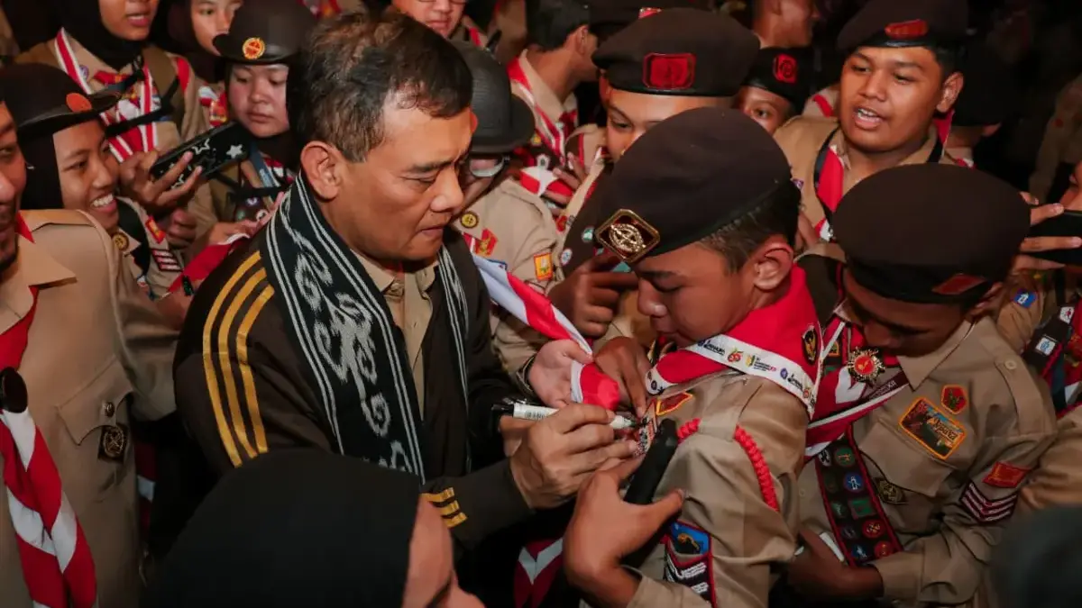 Kunjungi Kontingen Kwarda Jateng di Jamnas XII, Ahmad Luthfi: Pramuka Mencetak Calon Pemimpin Masa Depan Kunjungi Kontingen Kwarda Jateng di Jamnas XII, Ahmad Luthfi: Pramuka Mencetak Calon Pemimpin Masa Depan