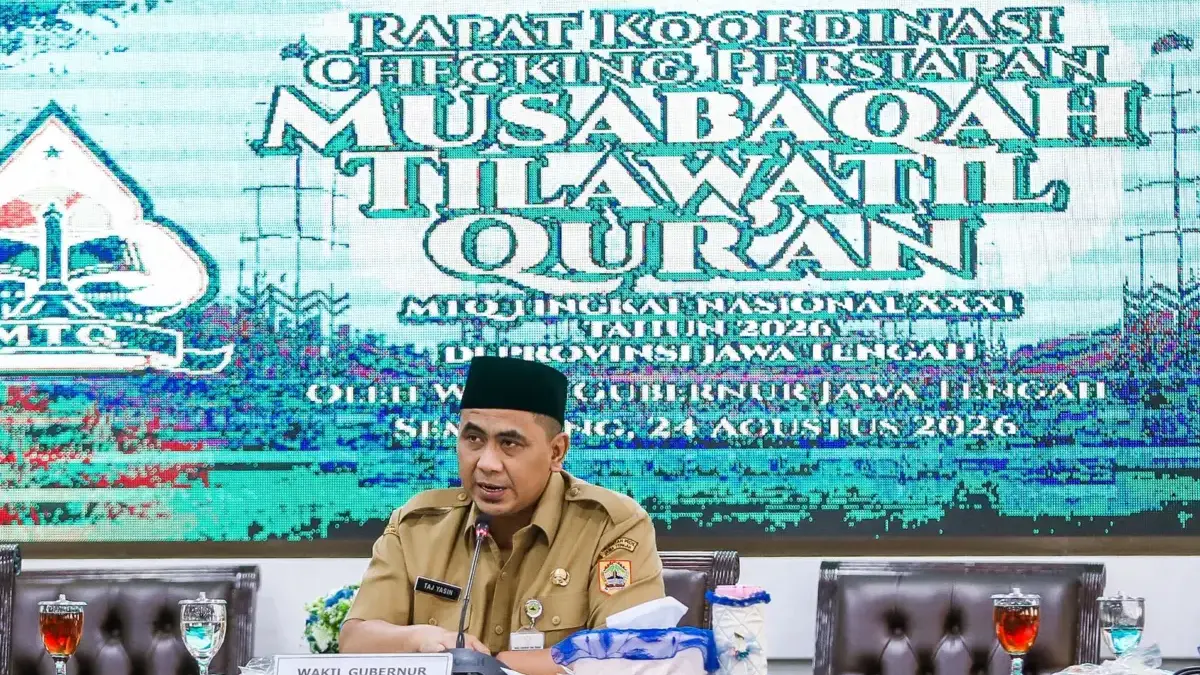 Jateng Siap Sambut Kafilah MTQ Nasional, Persiapan Sudah Capai 90%
