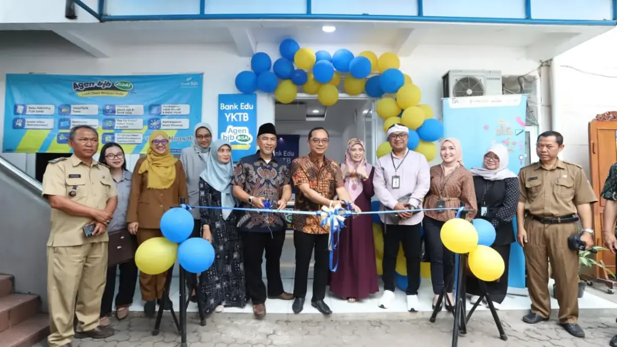 Dorong Literasi Keuangan Sejak Dini, bank bjb dan Perguruan YKTB Bogor Hadirkan Bank Edu YKTB BJB BOGOR