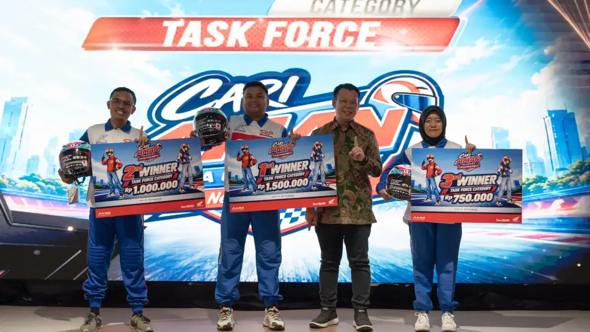 SMK Binaan Honda Asal Cimahi Ukir Prestasi Nasional di Cari Aman Academy 2026 dok AHM