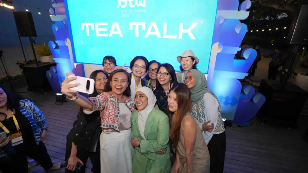 Tiga Srikandi TelkomGroup Hadirkan Perspektif Kepemimpinan Perempuan di Bali Tech Week 2026 TELKOM BTW