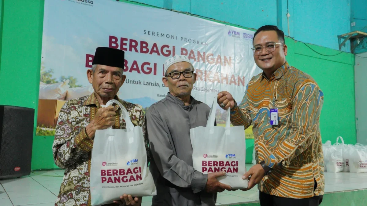 YBM BRILiaN Region 9 Bandung & Lokadesa: Salurkan 350 Paket Sembako Menjangkau 5 Wilayah Jawa Barat YBM BRILIAN Region 9 Bandung